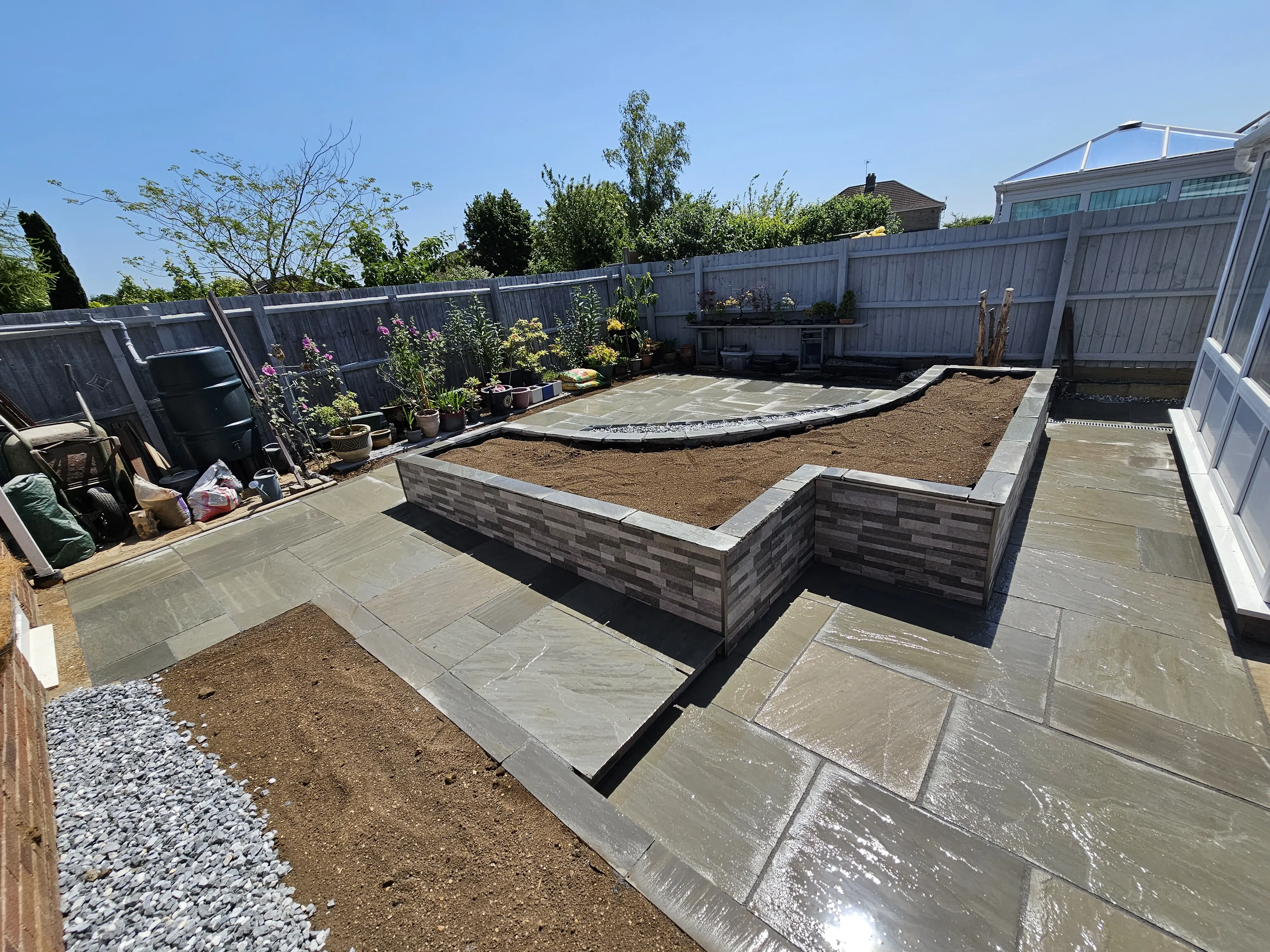 NJ groundworks porcelain patio paving slabs peterborough natural patio sandstone mix pack cheap block paving grouting garden transformation cheap concrete paving landscaping